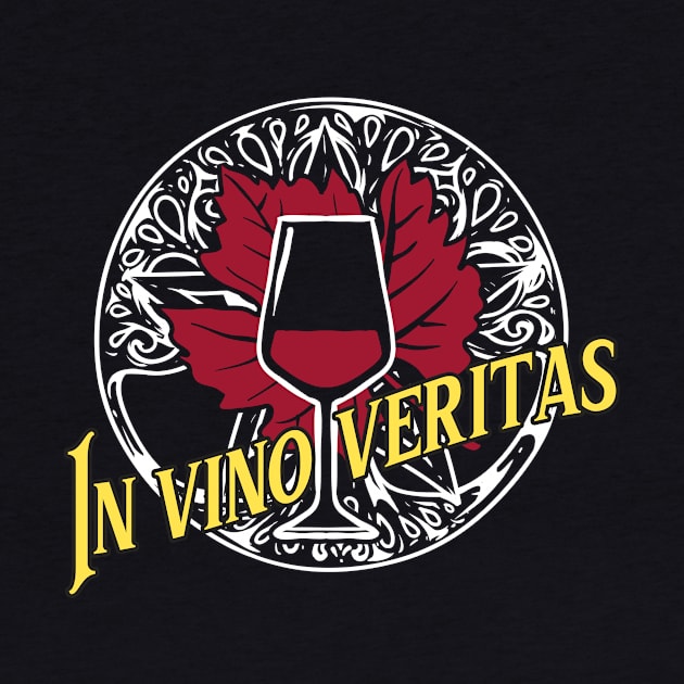 In vino veritas by Foxxy Merch